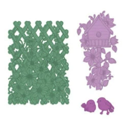 Buy ✨ Heartfelt Creations Clematis Birdhouse & Trellis Die ✔️