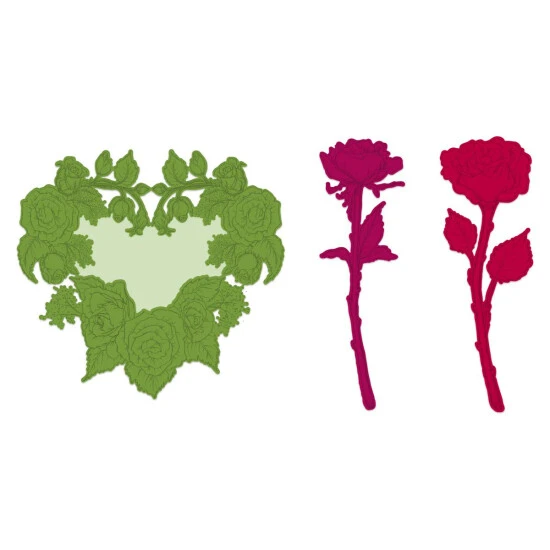 Coupon ⭐ Heartfelt Creations Friendship Rose Heart Die 🤩 3 Coupon ⭐ Heartfelt Creations Friendship Rose Heart Die 🤩