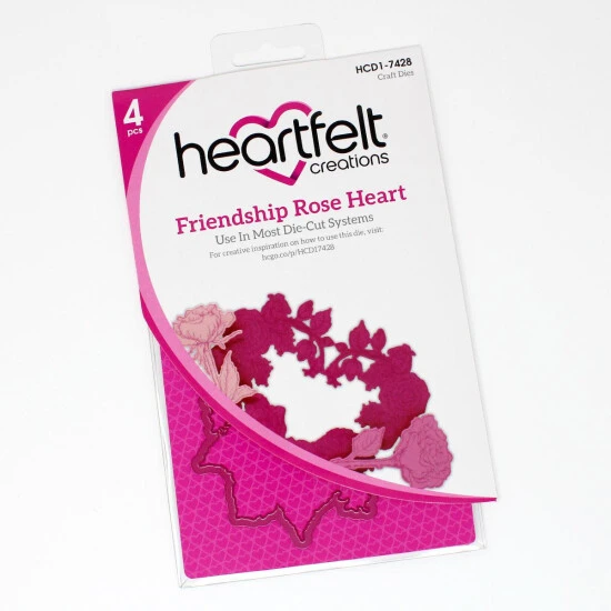 Coupon ⭐ Heartfelt Creations Friendship Rose Heart Die 🤩 4 Coupon ⭐ Heartfelt Creations Friendship Rose Heart Die 🤩 - Image 2