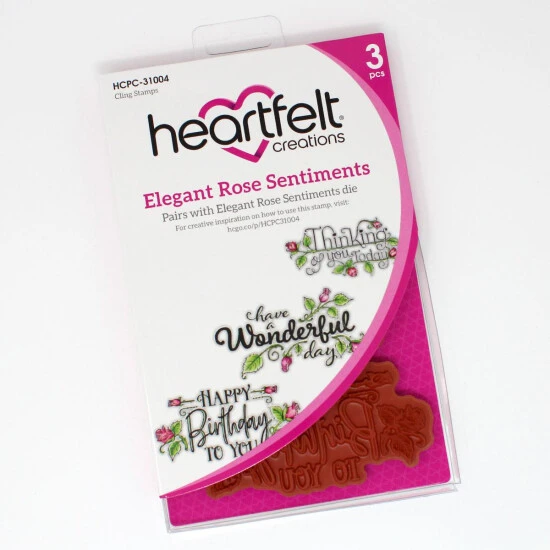 Top 10 π Heartfelt Creations Elegant Rose Sentiments Cling Stamp Set β 5 Top 10 π Heartfelt Creations Elegant Rose Sentiments Cling Stamp Set β - Image 3
