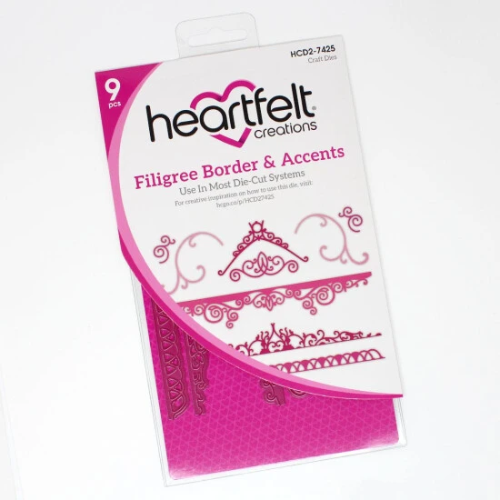 Buy ๐คฉ Heartfelt Creations Filigree Border & Accents Die ๐ 4 Buy ๐คฉ Heartfelt Creations Filigree Border & Accents Die ๐ - Image 2