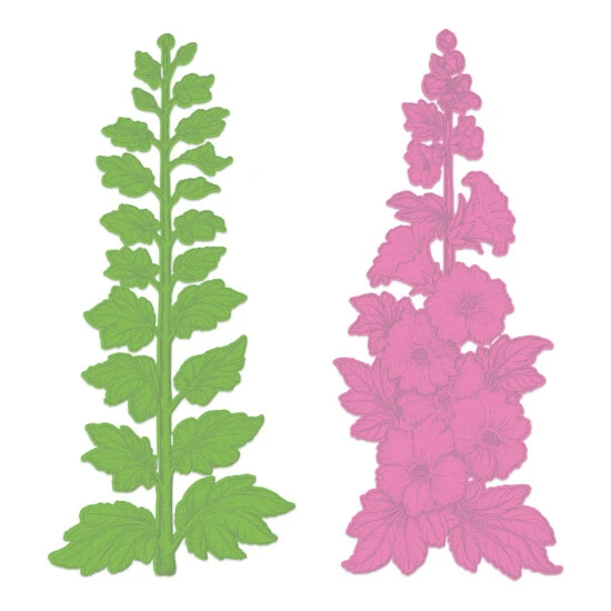 Brand new โค๏ธ Heartfelt Creations Hollyhock Stem & Blooms Dies ๐ 3 Brand new โค๏ธ Heartfelt Creations Hollyhock Stem & Blooms Dies ๐