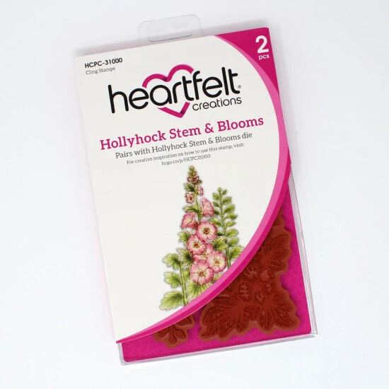 Outlet ๐ Heartfelt Creations Hollyhock Stem & Blooms Cling Stamp Set ๐ 5 Outlet ๐ Heartfelt Creations Hollyhock Stem & Blooms Cling Stamp Set ๐ - Image 3