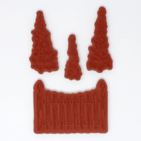 Deals ๐งจ Heartfelt Creations Hollyhock Fence Cling Stamp Set ๐ 5 Deals ๐งจ Heartfelt Creations Hollyhock Fence Cling Stamp Set ๐ - Image 3