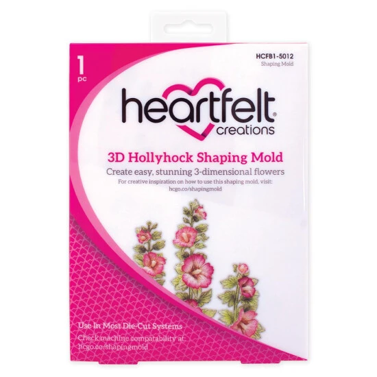 Coupon โจ Heartfelt Creations 3D Hollyhock Shaping Mold ๐งจ 4 Coupon โจ Heartfelt Creations 3D Hollyhock Shaping Mold ๐งจ - Image 2
