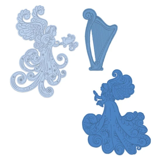 Outlet 𧨠Heartfelt Creations Joyous Noel Angel Die π 3 Outlet 𧨠Heartfelt Creations Joyous Noel Angel Die π