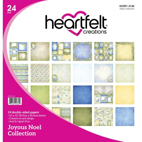 Budget 🛒 Heartfelt Creations Joyous Noel Paper Collection 🔔 3 Budget 🛒 Heartfelt Creations Joyous Noel Paper Collection 🔔
