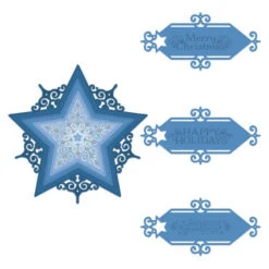 Outlet 🎉 Heartfelt Creations Holiday Star Die ✨