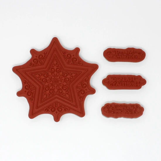 Top 10 ✨ Heartfelt Creations Holiday Star Cling Stamp Set ❤️ 4 Top 10 ✨ Heartfelt Creations Holiday Star Cling Stamp Set ❤️ - Image 2