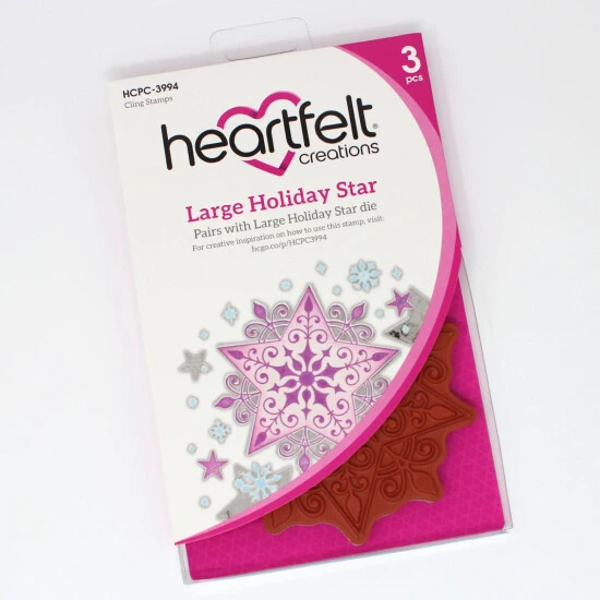 Discount ๐คฉ Heartfelt Creations Large Holiday Star Cling Stamp Set ๐ 4 Discount ๐คฉ Heartfelt Creations Large Holiday Star Cling Stamp Set ๐ - Image 2