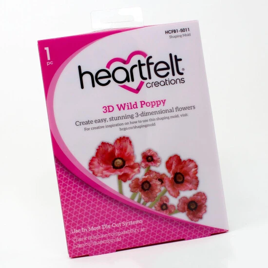 Coupon ๐งจ Heartfelt Creations Heartfelt Creaions 3D Wild Poppy Shaping Mold ๐ 4 Coupon ๐งจ Heartfelt Creations Heartfelt Creaions 3D Wild Poppy Shaping Mold ๐ - Image 2