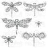 Coupon 🎁 Heartfelt Creations Decorative Dragonfly Cling Stamp Set ✨ -Heartfelt Creations Sales Shop unnamed file 368