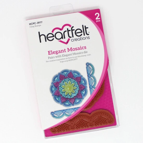 New π Heartfelt Creations Elegant Mosaics Cling Stamp Set π₯° 5 New π Heartfelt Creations Elegant Mosaics Cling Stamp Set π₯° - Image 3