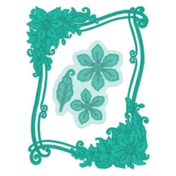 Discount 😍 Heartfelt Creations Curvy Floral Frame Die ⌛