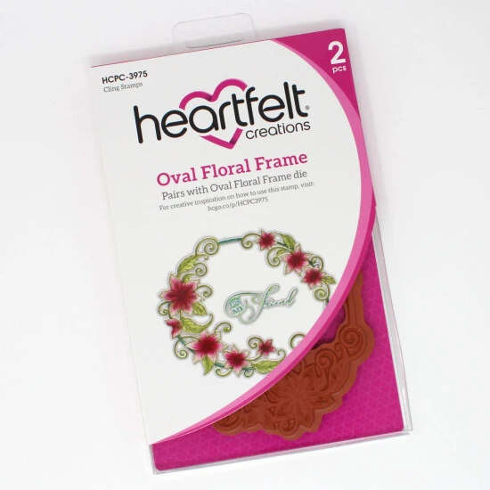 Outlet 😉 Heartfelt Creations Oval Floral Frame Cling Stamp Set 🤩 5 Outlet 😉 Heartfelt Creations Oval Floral Frame Cling Stamp Set 🤩 - Image 3