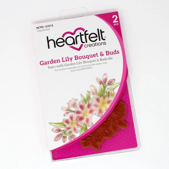 Best Pirce โค๏ธ Heartfelt Creations Garden Lily Bouquet & Buds Cling Stamp Set ๐คฉ 4 Best Pirce โค๏ธ Heartfelt Creations Garden Lily Bouquet & Buds Cling Stamp Set ๐คฉ - Image 2