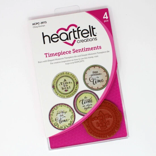 Deals ๐ Heartfelt Creations Timepiece Sentiments Cling Stamp Set ๐งจ 4 Deals ๐ Heartfelt Creations Timepiece Sentiments Cling Stamp Set ๐งจ - Image 2
