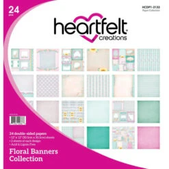 Cheapest ๐ Heartfelt Creations Floral Banners Paper Collection ๐งจ