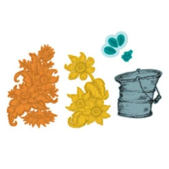 Cheapest 👍 Heartfelt Creations Holiday Sunflower Bucket Die 🌟