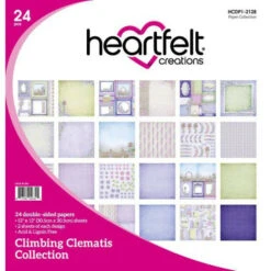 Promo 🔔 Heartfelt Creations Climbing Clematis Paper Collection 😍