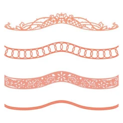 Best deal 👍 Heartfelt Creations Budding Curvy Decorative Border Die 😍