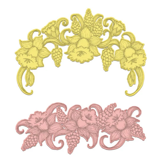 Brand new ⌛ Heartfelt Creations Delightful Daffodil Spray Dies ✨ 3 Brand new ⌛ Heartfelt Creations Delightful Daffodil Spray Dies ✨