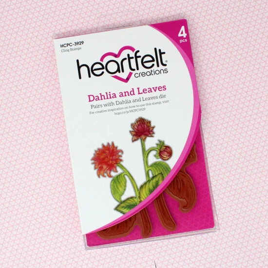 Cheapest π Heartfelt Creations Dahlia And Leaves Cling Stamp Set π 5 Cheapest π Heartfelt Creations Dahlia And Leaves Cling Stamp Set π - Image 3