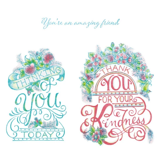 New π Heartfelt Creations Elegant Gateway Sentiments Cling Stamp Set π 5 New π Heartfelt Creations Elegant Gateway Sentiments Cling Stamp Set π - Image 3