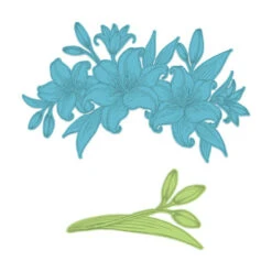 Promo 👏 Heartfelt Creations Garden Lily Bouquet & Buds Die 🧨