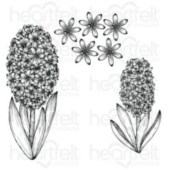 Buy ✔️ Heartfelt Creations Hyacinth Cling Stamp Set 😍