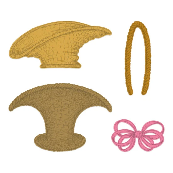 Best Pirce 🎉 Heartfelt Creations Wicker Basket Die 🎉 2 Best Pirce 🎉 Heartfelt Creations Wicker Basket Die 🎉